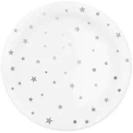 talerzyki-papierowe-gwiazdki-srebrne-biale-partypal-23-cm-6-szt