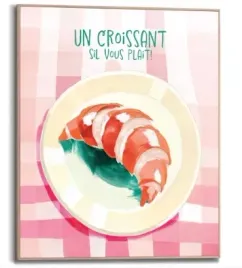 orange-wallz-framed-poster-croissant-50x40cm-96234