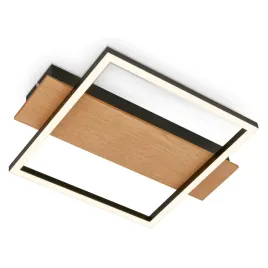 lampa-sufitowa-led-13w-plafon-barwa-ciepla-czarna-drewno-salon-sypialnia