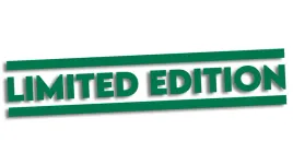 wycinana-naklejka-limited-edition-paski-zielona