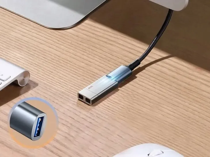 kabel-baseus-cafule-przedluzajacy-adapter-usb-3-0-2a-1m-stan-nowy