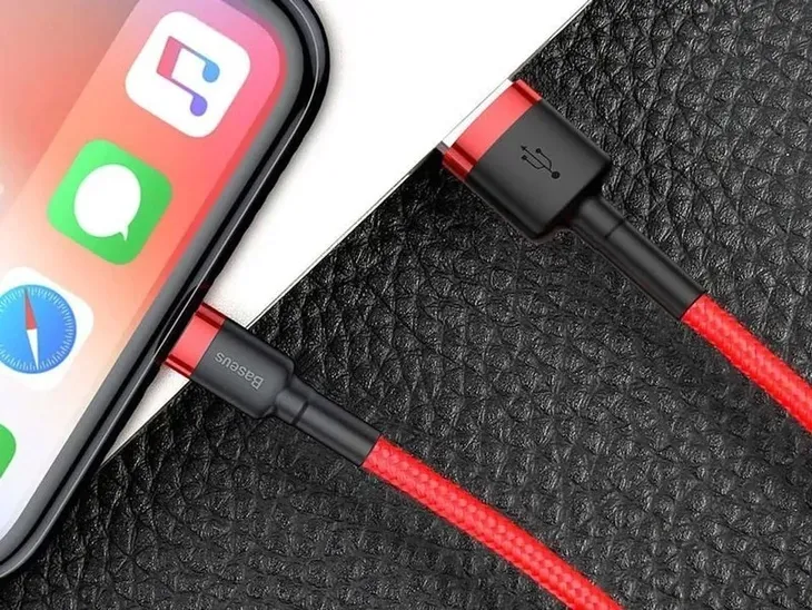 kabel-3m-baseus-cafule-usb-lightning-do-iphone-ipad-ipod-2a-czerwony-waga-z-opakowaniem-0-3-kg