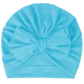 kaeha-sun-073-02-czapka-beanie-dziecieca-z-kokardka-kolor-niebieski
