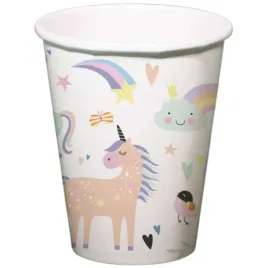 kubeczki-papierowe-unicorn-jednorozce-i-tecze-folat-250-ml-6-szt