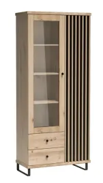 witryna-kali-k-2-dwudrzwiowa-szuflady-led-szerokosc-86-cm-lamele-dab-artisa