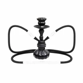 shisha-2-wezowa-plate-black-25cm-czarna-fajka-wodna-z-dwoma-wezami