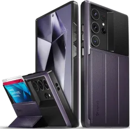 vena-vcommute-etui-pancerne-do-samsung-s25-ultra-stojak-fioletowe-portfel