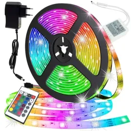 tasma-led-smd-3528-5m-zestaw-wodoodporna-rgb-pilot