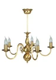 zyrandol-lampa-z-mosiadzu-flamand-5-ramienny-patyna