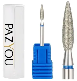 frez-diamentowy-plomyk-niebieski-sredni-lezka-plomien-do-skorek-paznokci