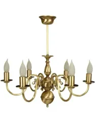lampa-zyrandol-z-mosiadzu-flamand-6-ramienna-patyna
