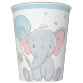 kubeczki-papierowe-baby-shower-boy-slonik-mix-maki-250-ml-8-szt