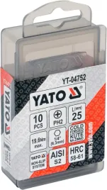 bity-do-wkretarki-ph2-25mm-10szt-yato-stal-s2-wytrzymale