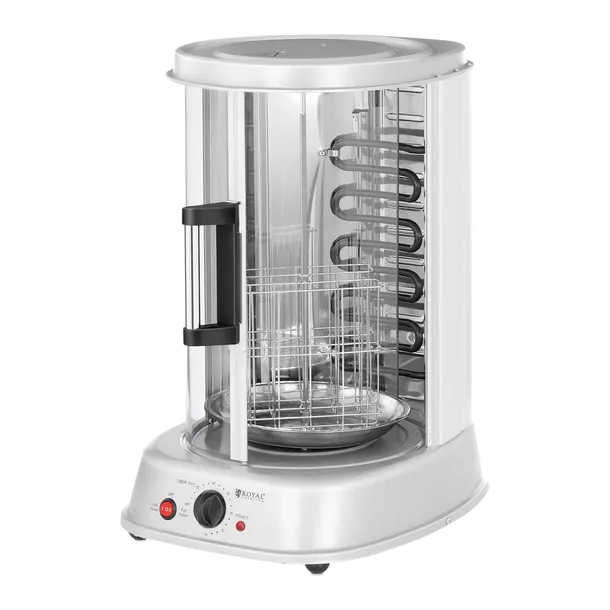 GRILL DO KEBABA Royal Catering Elektryczny Pionowy Obrotowy Rożen 1800W