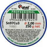 spoiwo-do-miedzi-cynel-sn97cu3-drut-lutowniczy-250-g-2-mm-bezolowiowe-stan-nowy