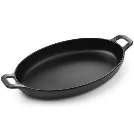 rondelek-mini-owalny-czarny-fine-dine-little-chef-do-prezentacji-dan