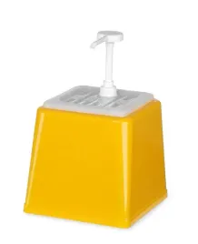 pojemnik-do-sosow-z-pompka-zolty-dozownik-gastronomiczny-hendi-2-5l
