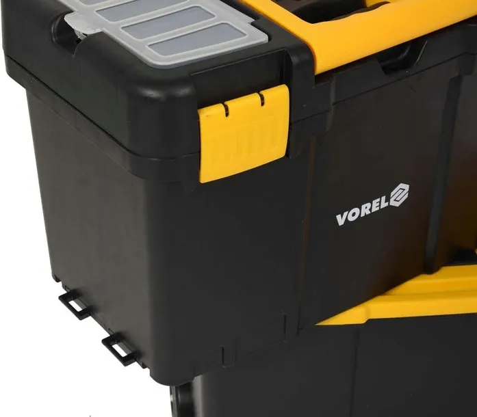 wozek-narzedziowy-vorel-2-segmentowy-mobilny-wyjmowana-tacka-czarny-wysokosc-produktu-83-cm