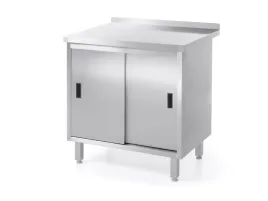 stol-przyscienny-szafka-z-drzwiami-spawany-80x60x85-hendi-profi-line