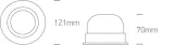 oczko-led-chartes-regulowane-biale-10w-wpust-11110a-w-c-onelight-stan-nowy