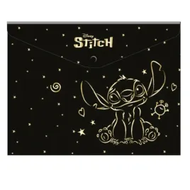 coolpack-koperta-teczka-na-zatrzask-disney-gold-stitch-a4