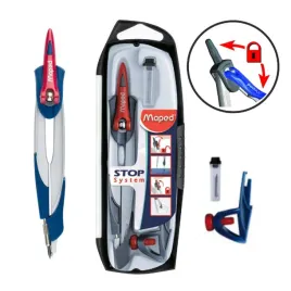 maped-cyrkiel-stop-system-3-elementy-na-grafity-z-uchwytem-na-olowek