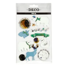 gdd-naklejki-3d-polar-11-szt-swieta-boze-narodzenie