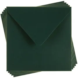 koperta-kwadrat-ozdobne-na-zaproszenia-slub-urodziny-zielone-155x155-5-szt