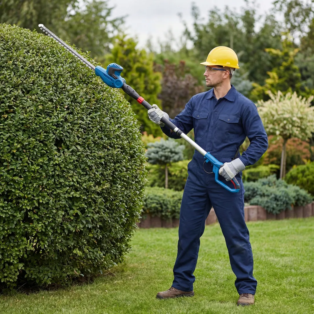nozyce-elektryczne-teleskopowe-do-zywoplotu-blaupunkt-1500w-wysiegnik-pas-stan-nowy