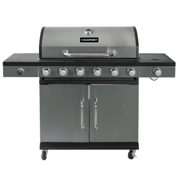 grill-gazowy-6-1-palnikow-zeliwny-ruszt-165-kw-pokrowiec-blaupunkt-gg601-marka-blaupunkt