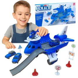 samolot-transporter-policyjny-policja-z-samochodami-auto-samochod-zestaw