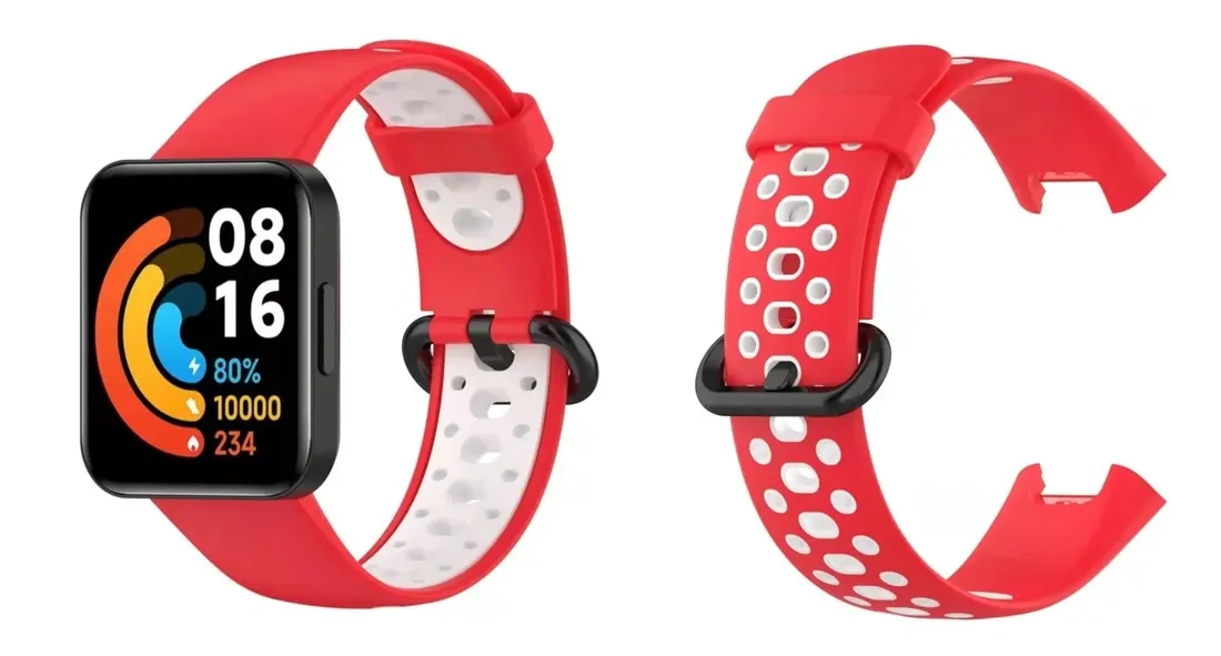 pasek-do-xiaomi-mi-watch-lite-perforowany-kolory-stan-nowy