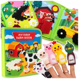 kolorowa-ksiazeczka-dla-dzieci-tablica-manipulacyjna-montessori-wies-farma