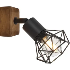 scienna-lampa-loftowa-zeus-3137-druciany-kinkiet-czarny-do-sypialni