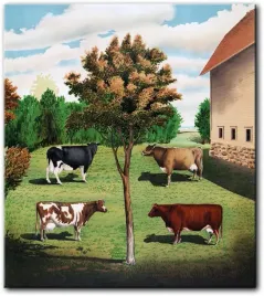 obraz-farmerski-vintage-krowy-80x90-cm