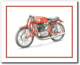 obraz-czerwony-motocykl-ktm-80x65-cm