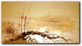 obraz-galaz-drzewa-pejzaz-130x70-cm