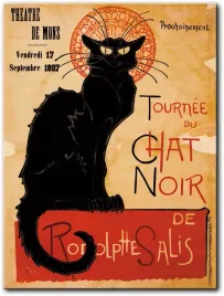 obraz-le-chat-noir-czarny-kot-reprodukcja-plakatu-60x80-cm
