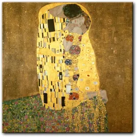 gustav-klimt-pocalunek-reprodukcja-100x100-cm