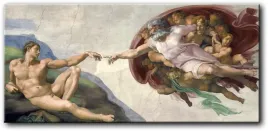 stworzenie-adama-reprodukcja-145x68-cm