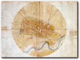 obraz-leonardo-da-vinci-mapa-imoli-120x88-cm