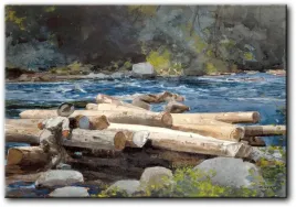 obraz-winslow-homer-rzeka-hudson-80x55-cm