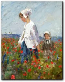 obraz-berthe-des-clayes-wsrod-makow-63x80-cm