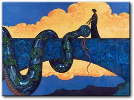obraz-m-wawrzeniecki-na-swietym-progu-slowianskiego-uroczyska-122x90