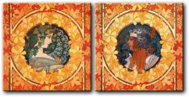 dyptyk-secesyjny-alfons-mucha-140x70-cm-70x70-cm-2-szt