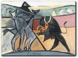 pablo-picasso-corrida-de-toros-100x74-cm