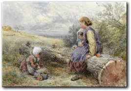obraz-myles-birket-foster-dzieci-drwala-70x48-cm