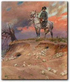 obraz-wojciech-kossak-napoleon-59x70-cm