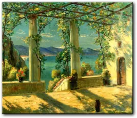 georges-lapchine-wybrzeze-amalfitanskie-90x77-cm