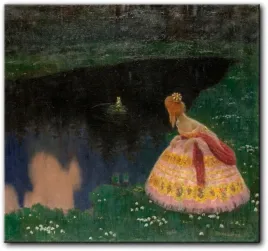 obraz-wladyslaw-skoczylas-bajka-o-krolewnie-i-krolewiczu-zabie-60x56-cm